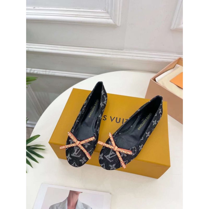 Louis Viutton Butterfly knot Flat Shoes SH010423