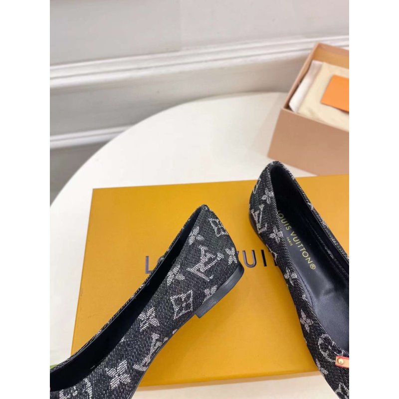 Louis Viutton Butterfly knot Flat Shoes SH010423
