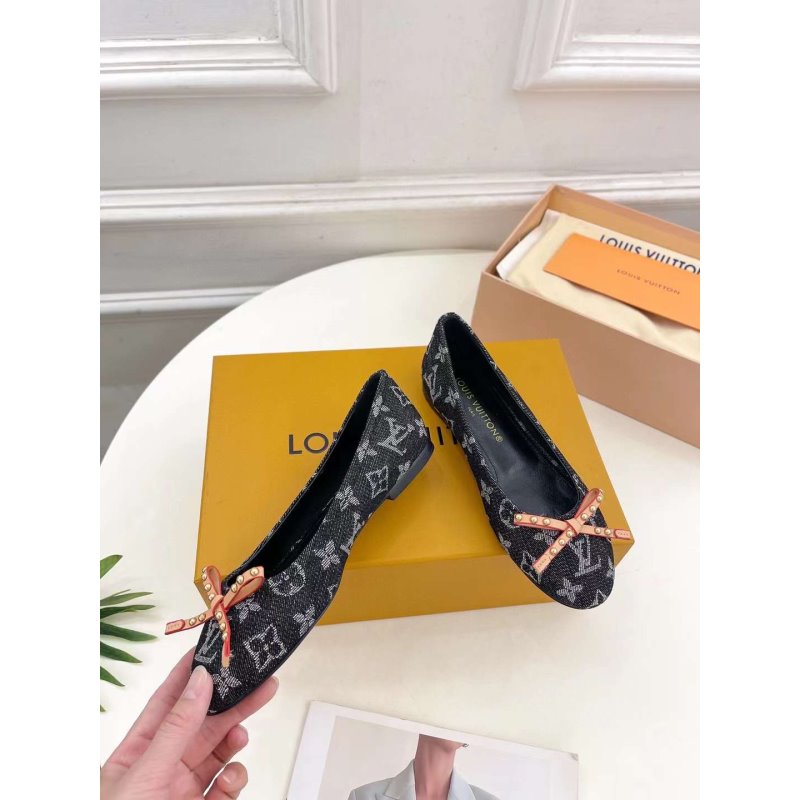 Louis Viutton Butterfly knot Flat Shoes SH010423