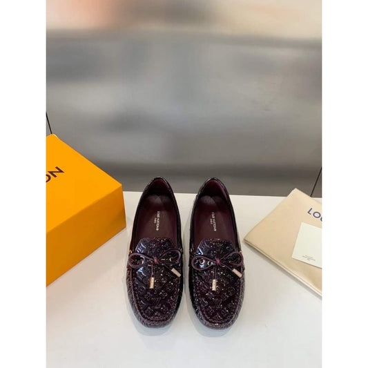 Louis Viutton Butterfly knot Flat Shoes SH010439