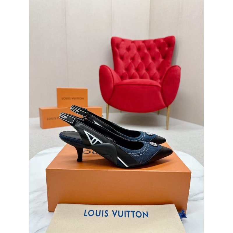 Louis Viutton High Heeled Sandals SH010418