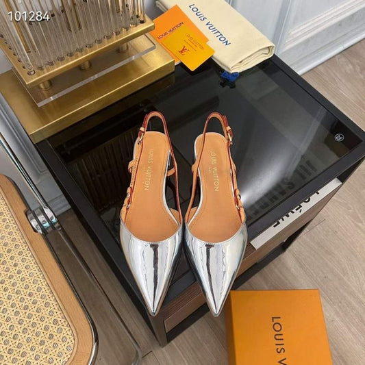 Louis Viutton Pointed Flat Sandals SH010446