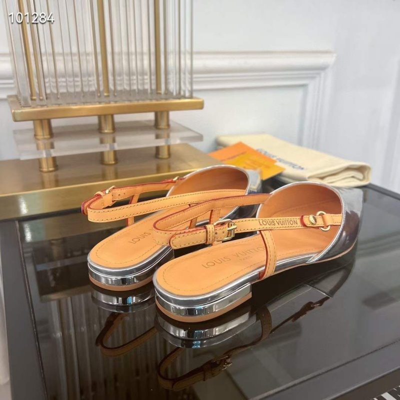 Louis Viutton Pointed Flat Sandals SH010446