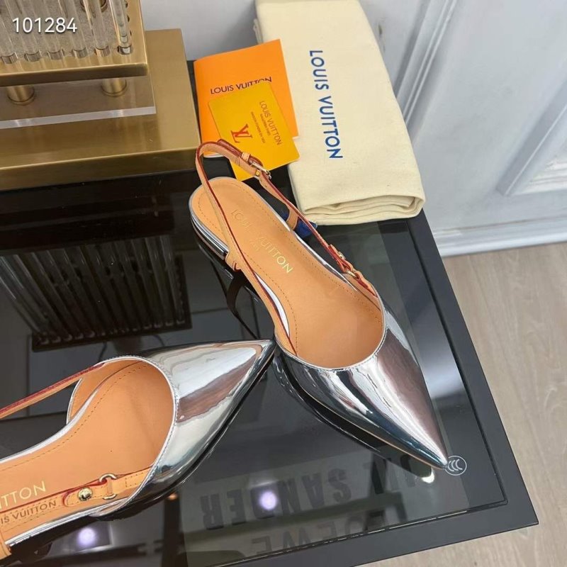 Louis Viutton Pointed Flat Sandals SH010446