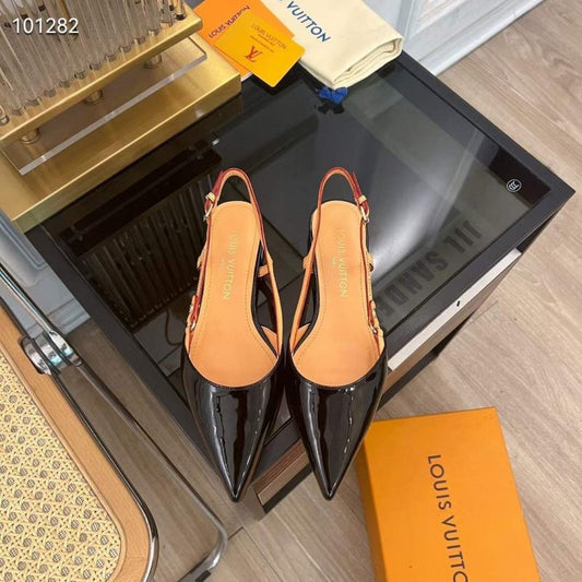 Louis Viutton Pointed Flat Sandals SH010447