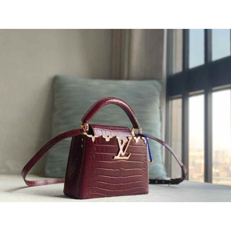 Louis Vuitton Capucnes Mini Hand Bag BGDC0088