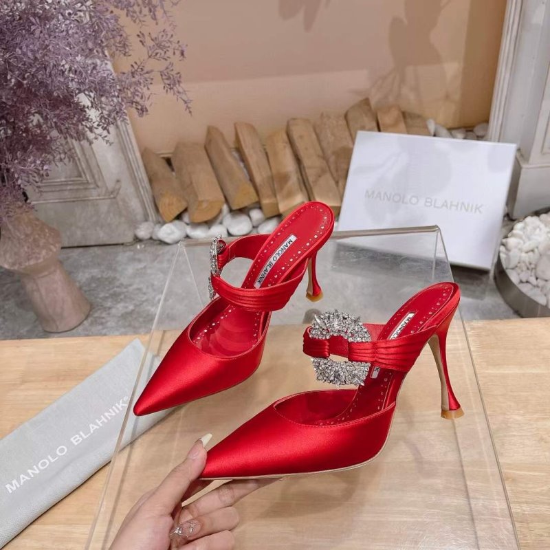 Manolo Blahnik High Heeled Muller SH010473