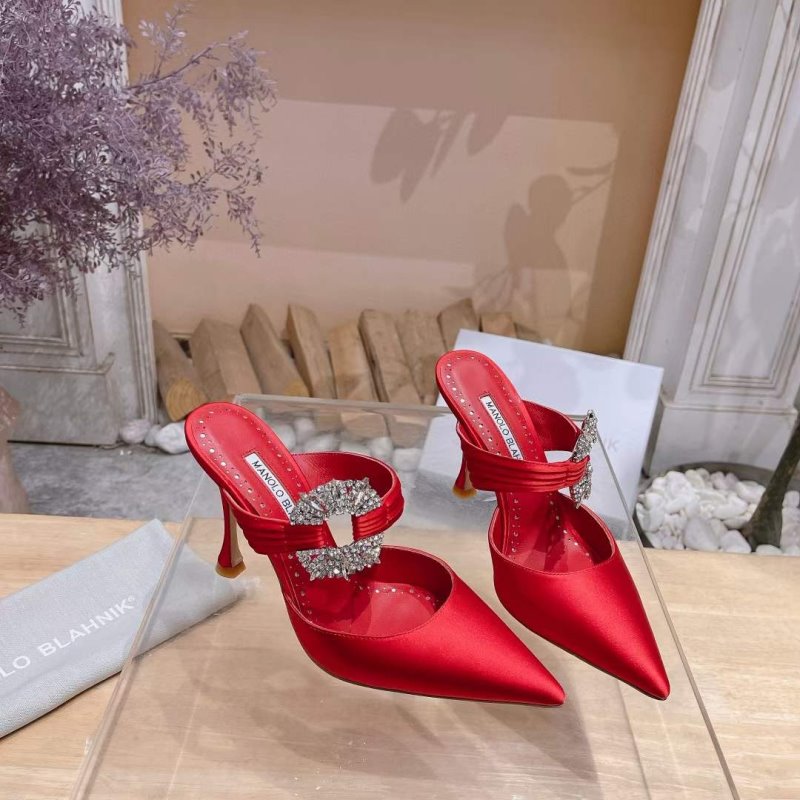 Manolo Blahnik High Heeled Muller SH010473