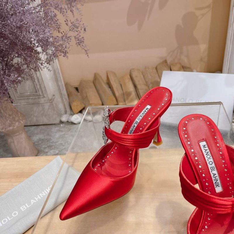 Manolo Blahnik High Heeled Muller SH010473