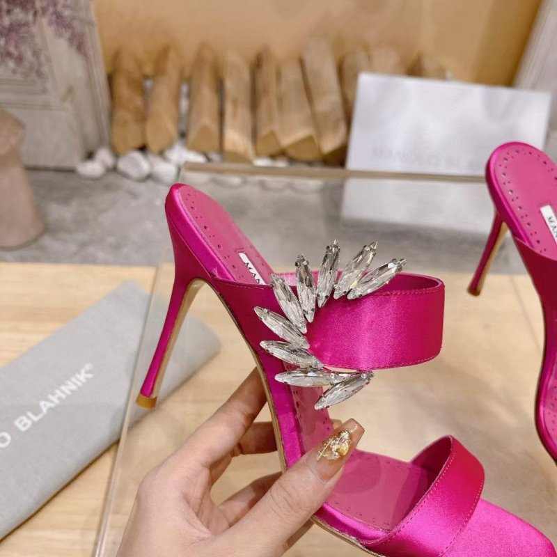 Manolo Blahnik High Heeled Sandals SH010465