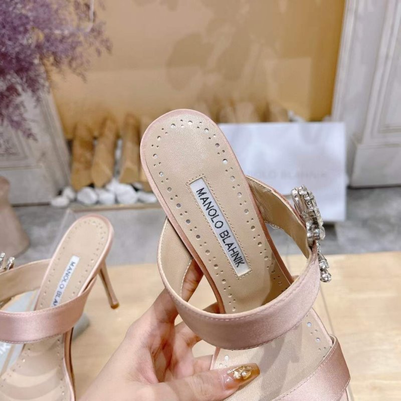 Manolo Blahnik High Heeled Sandals SH010466