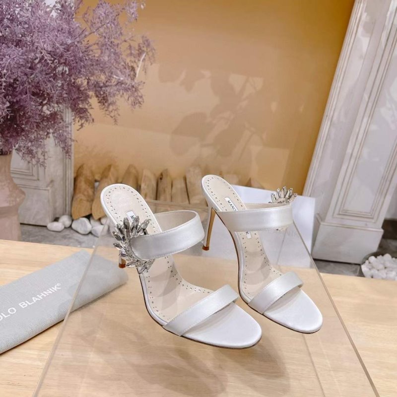 Manolo Blahnik High Heeled Sandals SH010470