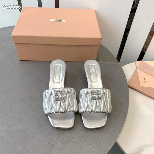 Miu Miu Square Headed Slippers SH010506