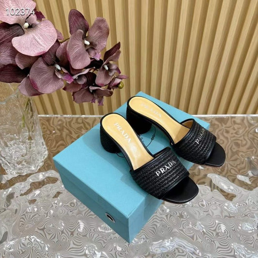 Prada Heeled Slippers SH010529