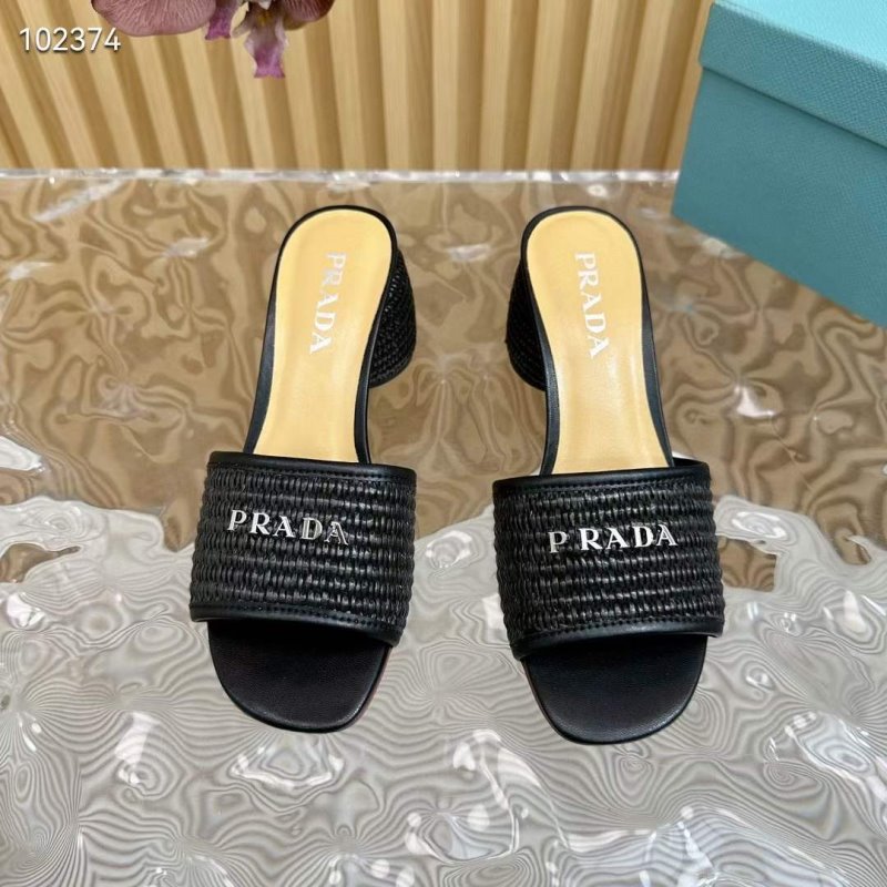 Prada Heeled Slippers SH010529