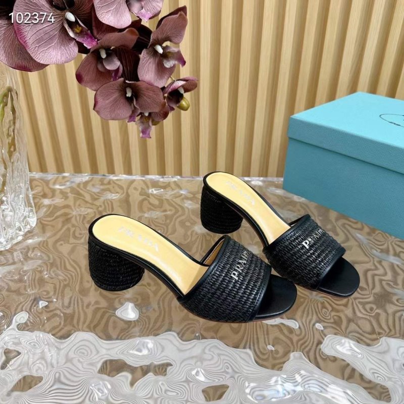 Prada Heeled Slippers SH010529