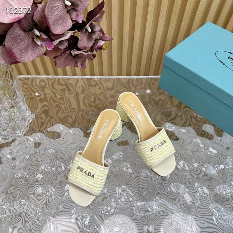 Prada Heeled Slippers SH010530