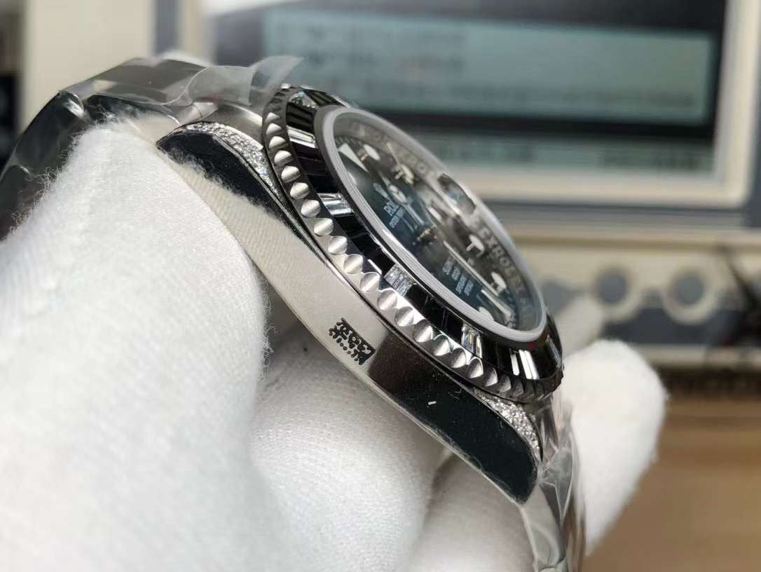 Rolex Diamond Water Ghost Wrist Watch WAT02021
