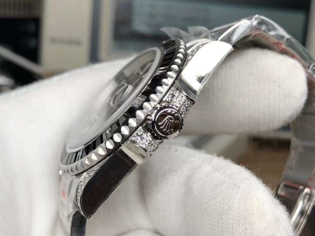 Rolex Diamond Water Ghost Wrist Watch WAT02021