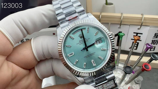 Rolex Ice Blue Date Wrist Watch WTJN25193