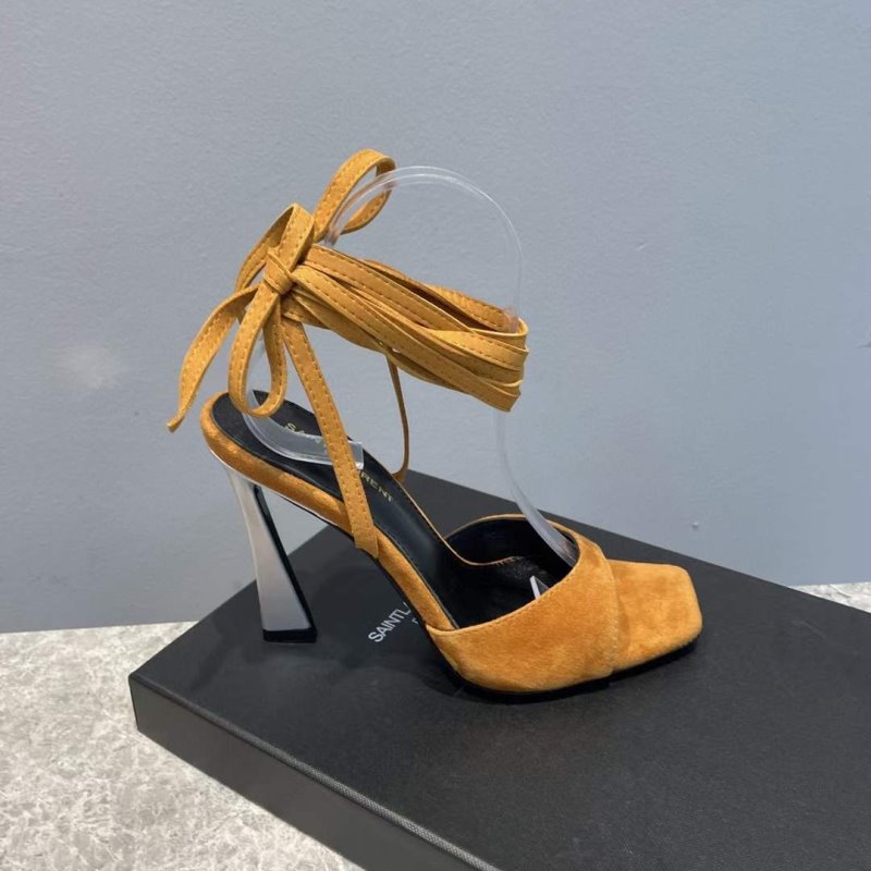 Saint Laurent  High Heeled Strap Sandals SHS05285