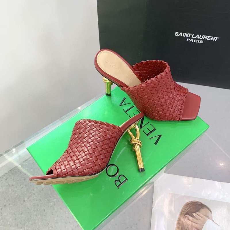 Metal Heel Slippers SHS05518