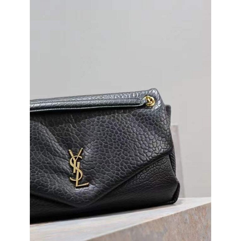 Saint Laurent Calypso Shoulder Bag in Lambskin Leather BGDC0040
