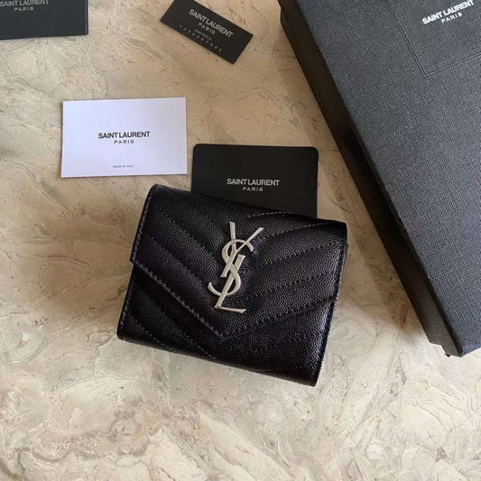 Saint Laurent Caviar Short Wallet WB001349