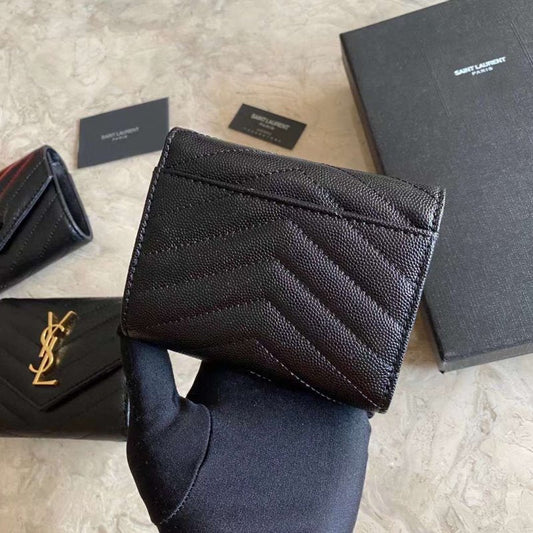Saint Laurent Caviar Short Wallet WB001349