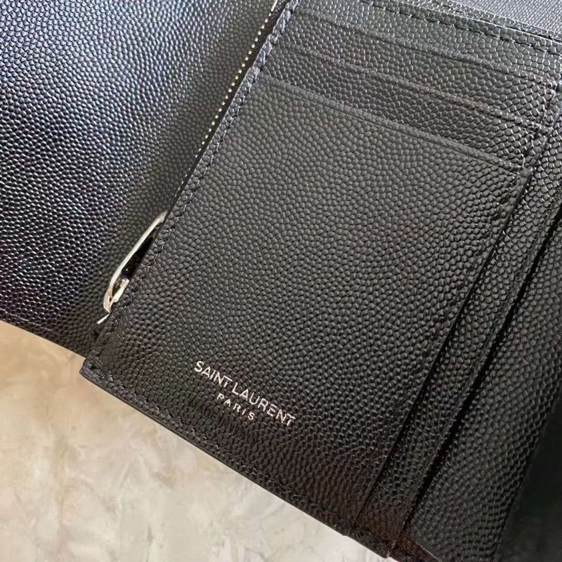 Saint Laurent Caviar Short Wallet WB001349