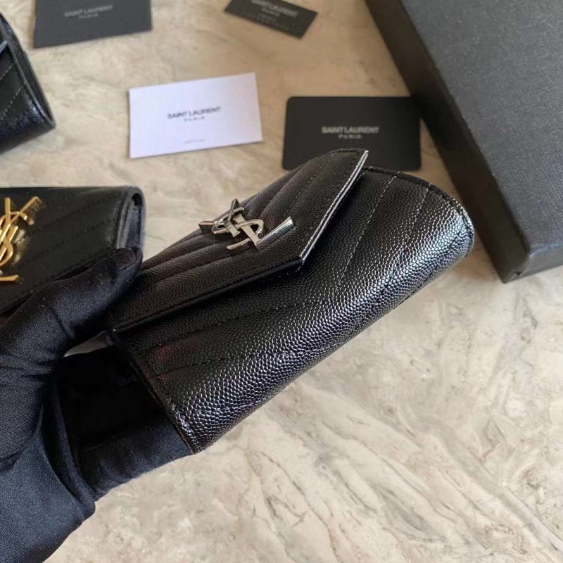 Saint Laurent Caviar Short Wallet WB001349