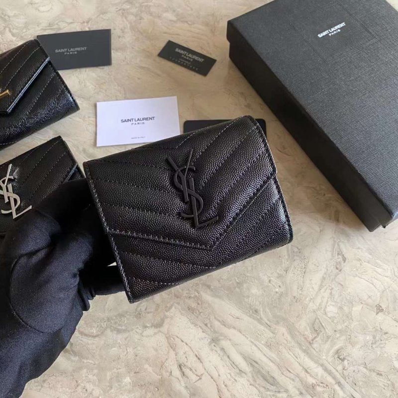 Saint Laurent Caviar Short Wallet WB001350