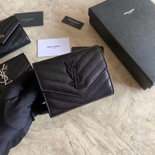 Saint Laurent Caviar Short Wallet WB001350