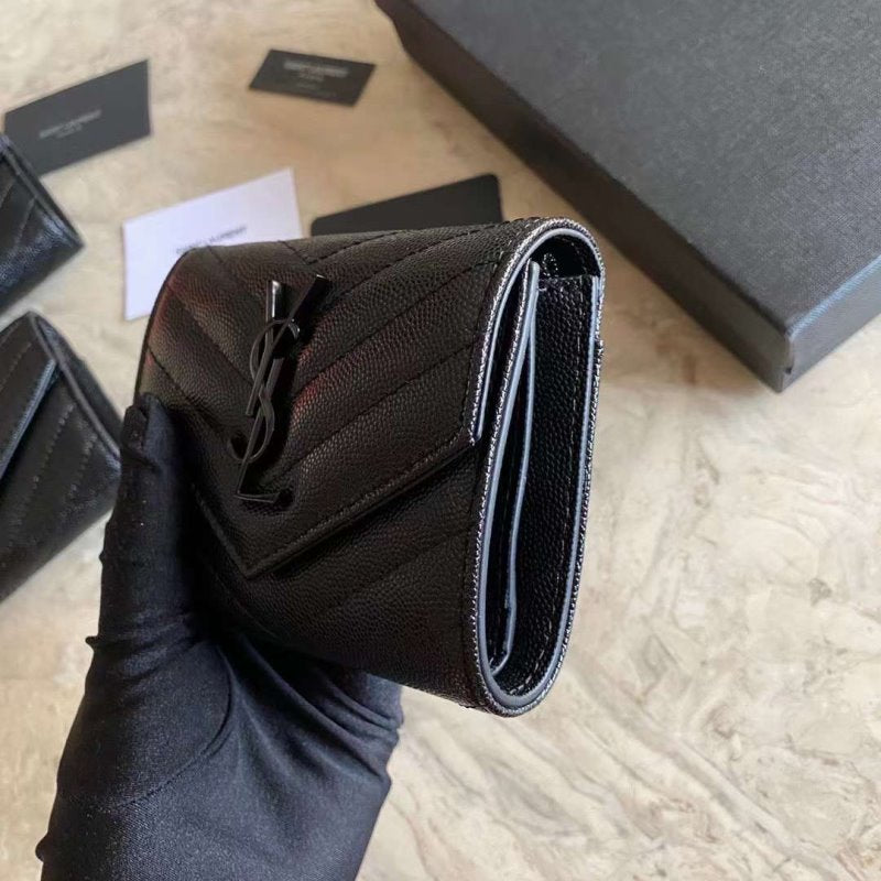 Saint Laurent Caviar Short Wallet WB001350