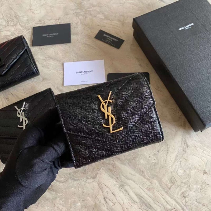 Saint Laurent Caviar Short Wallet WB001351