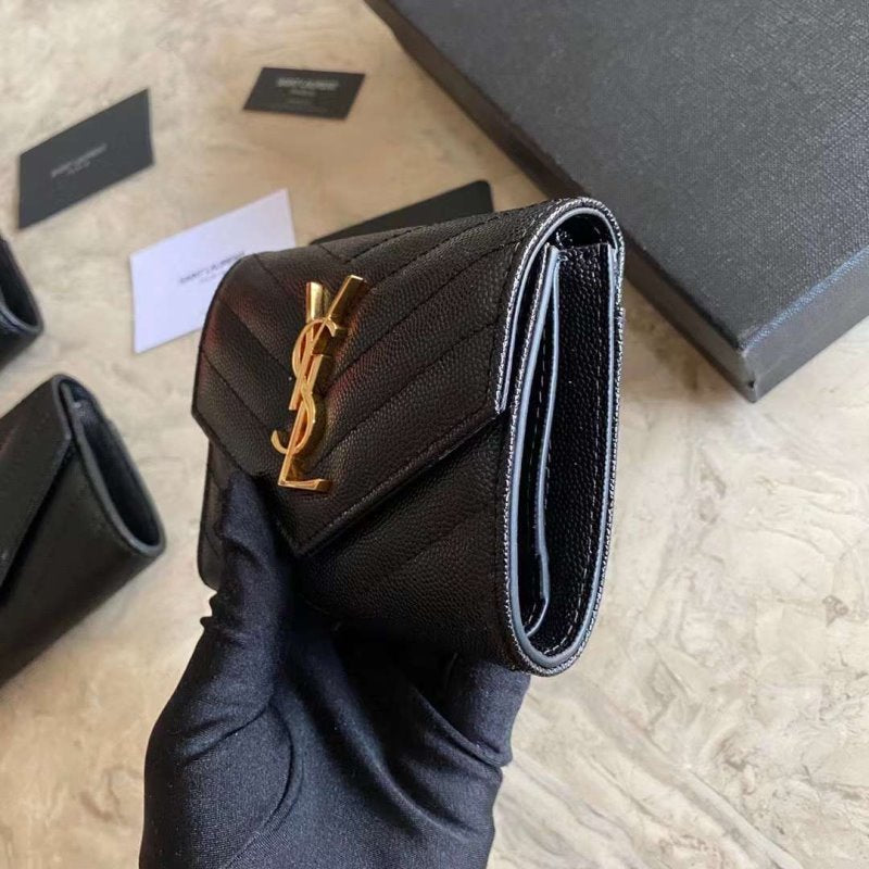 Saint Laurent Caviar Short Wallet WB001351