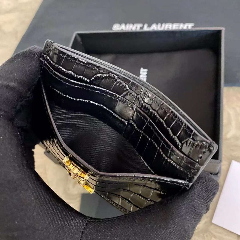 Saint Laurent Classic Alligator Wallet WB001331