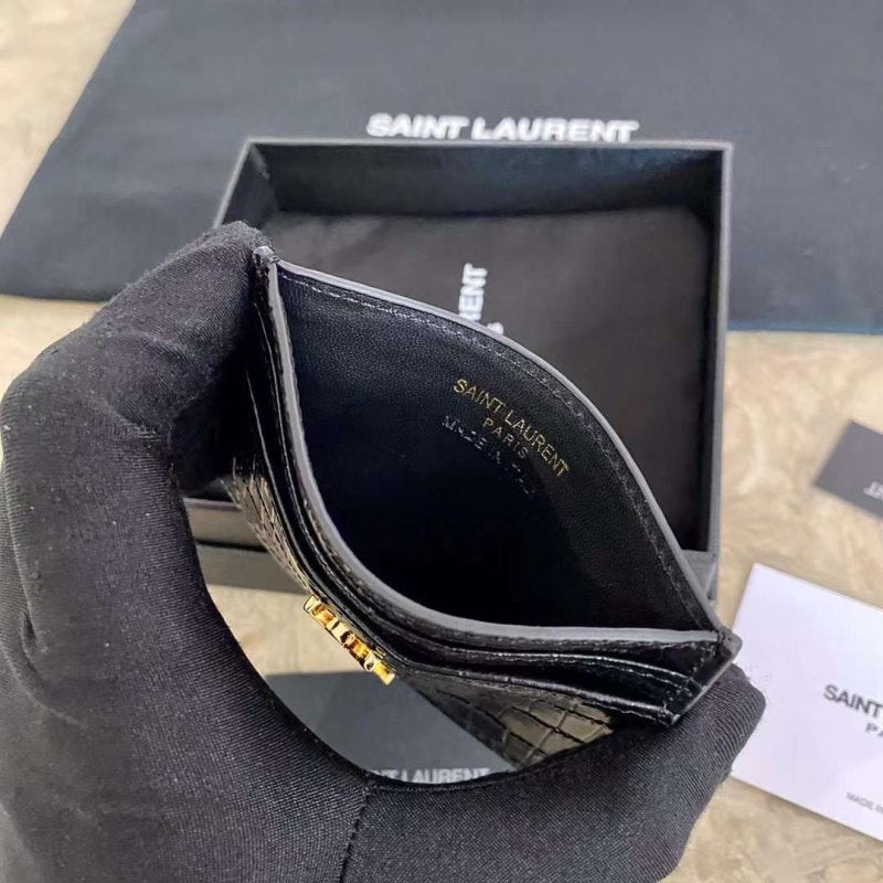 Saint Laurent Classic Alligator Wallet WB001331