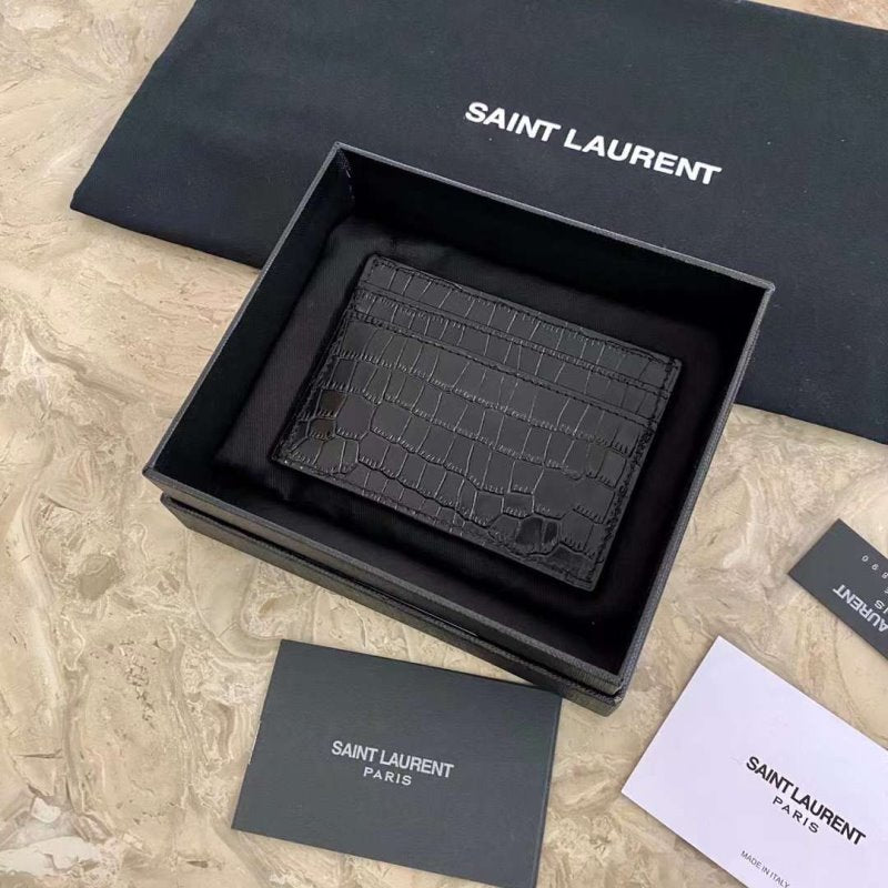 Saint Laurent Classic Alligator Wallet WB001332