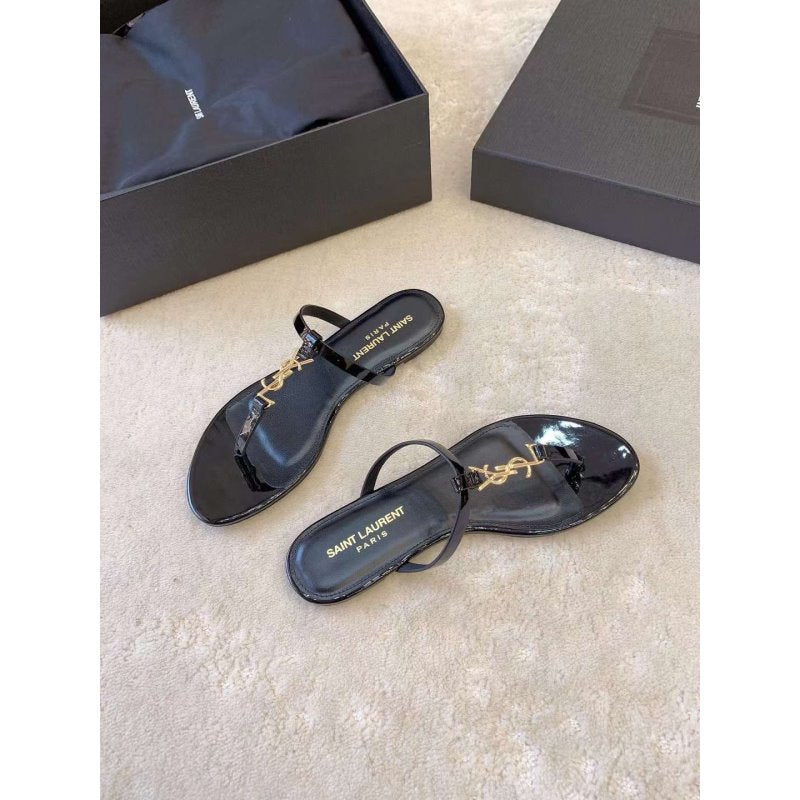 Saint Laurent Flat Slippers SH010595