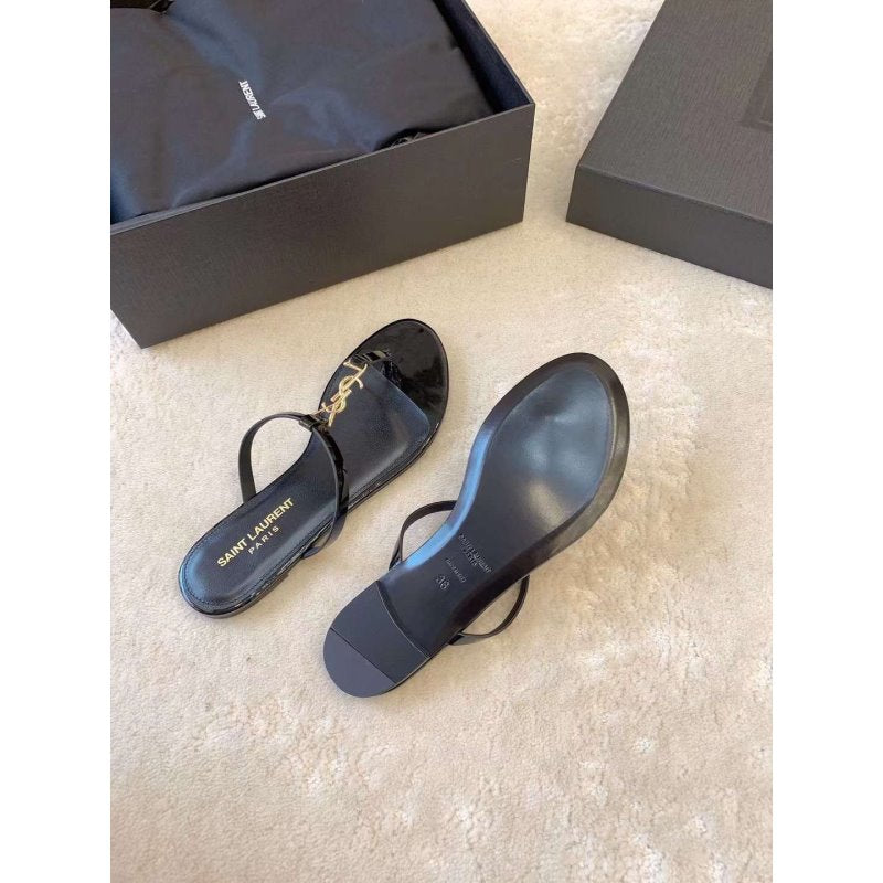 Saint Laurent Flat Slippers SH010595