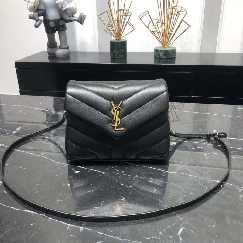 Saint Laurent Flip Top YSL logo Bag BG02309