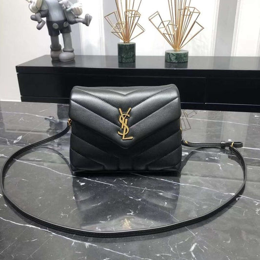 Saint Laurent Flip Top YSL logo Bag BG02309