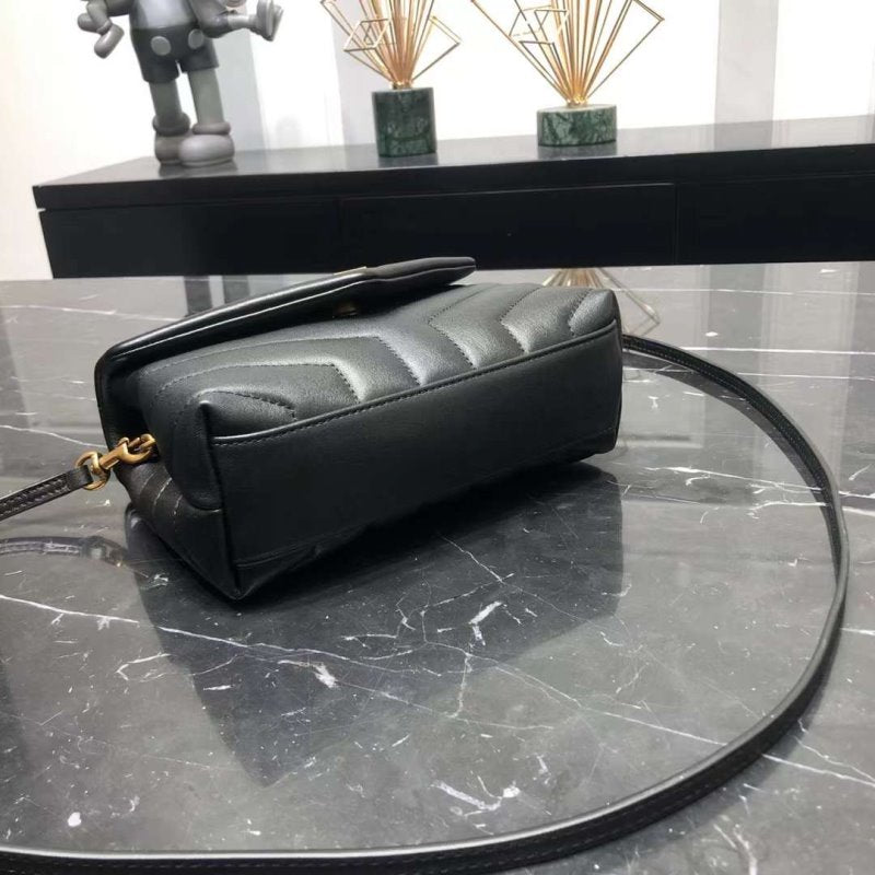 Saint Laurent Flip Top YSL logo Bag BG02309