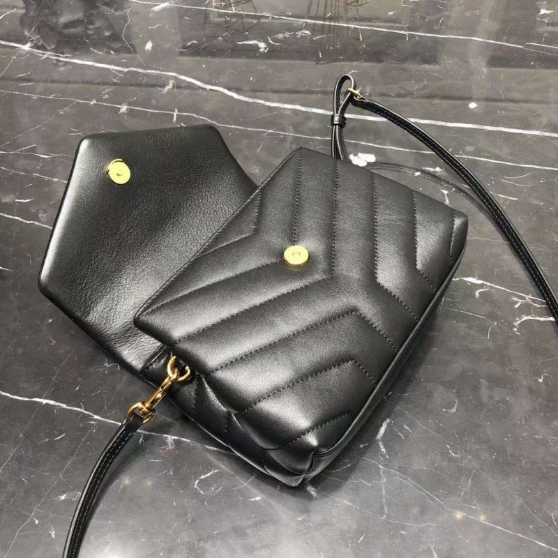 Saint Laurent Flip Top YSL logo Bag BG02309