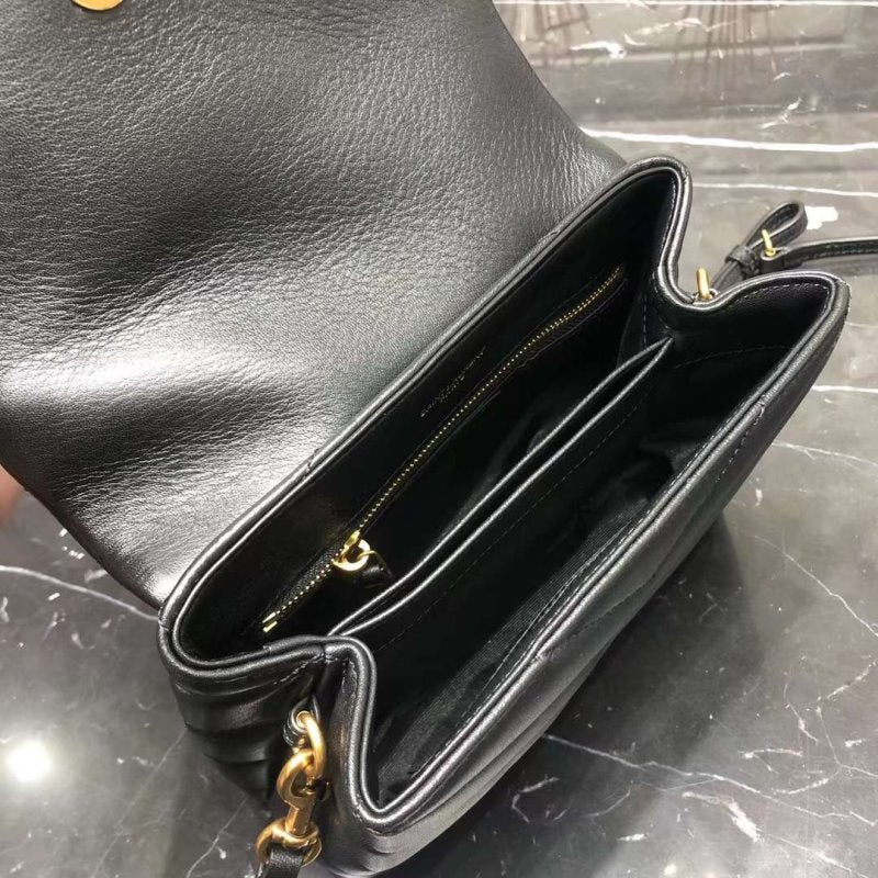 Saint Laurent Flip Top YSL logo Bag BG02309