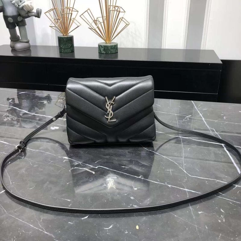 Saint Laurent Flip Top YSL logo Bag BG02311