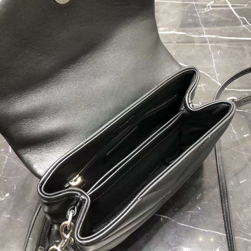 Saint Laurent Flip Top YSL logo Bag BG02311
