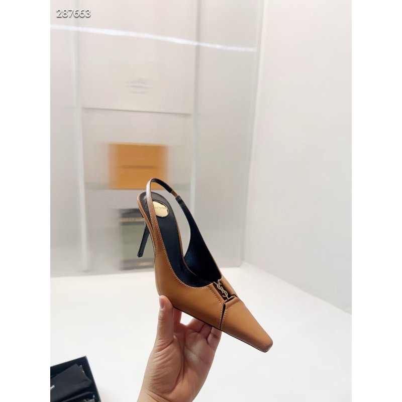 Saint Laurent Heeled Pointy Sandals SH2505119