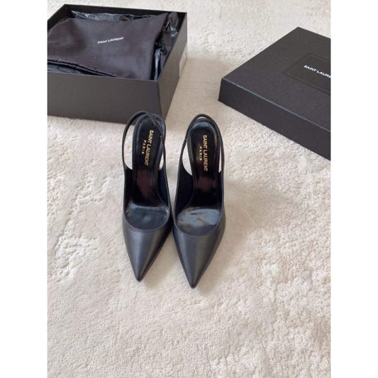 Saint Laurent High Heel Slingback Sandals SH010608